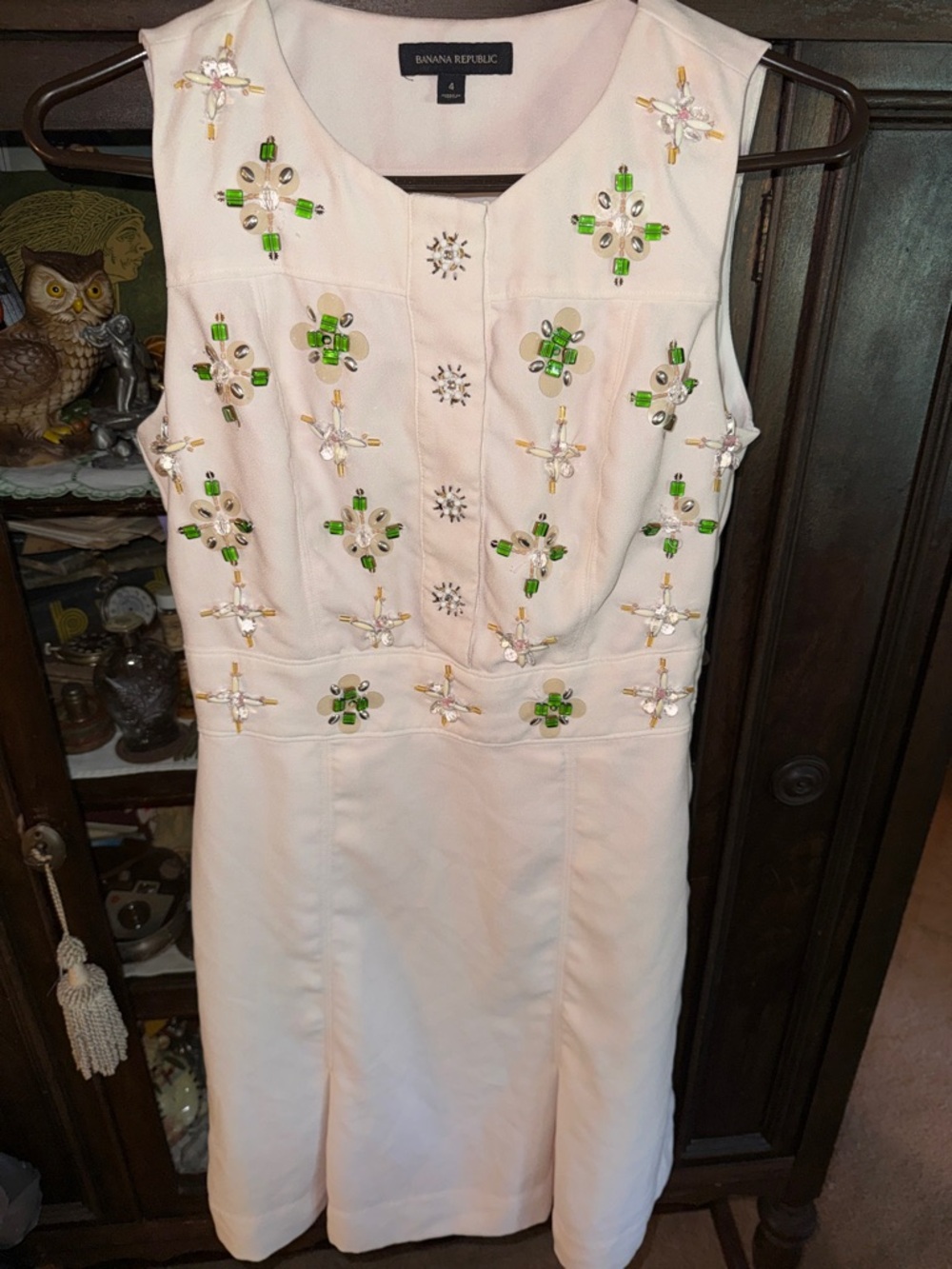 Banana Republic Embellished Midi Dress